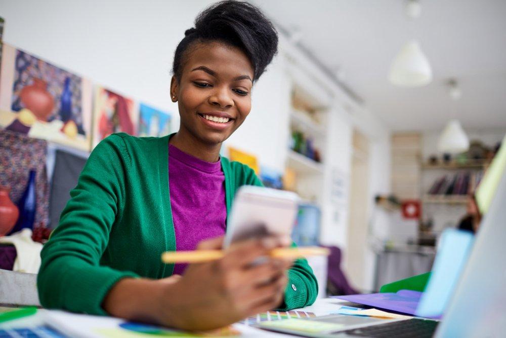 Sunset in the mountains